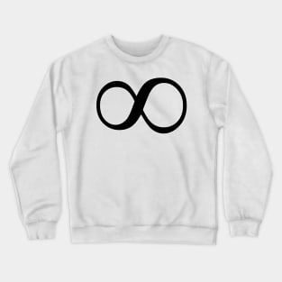 To Infinity and Beyond! Infinity symbol Crewneck Sweatshirt